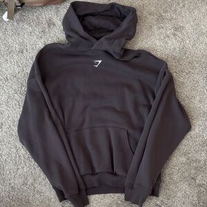 gymshark strength department oversized hoodie